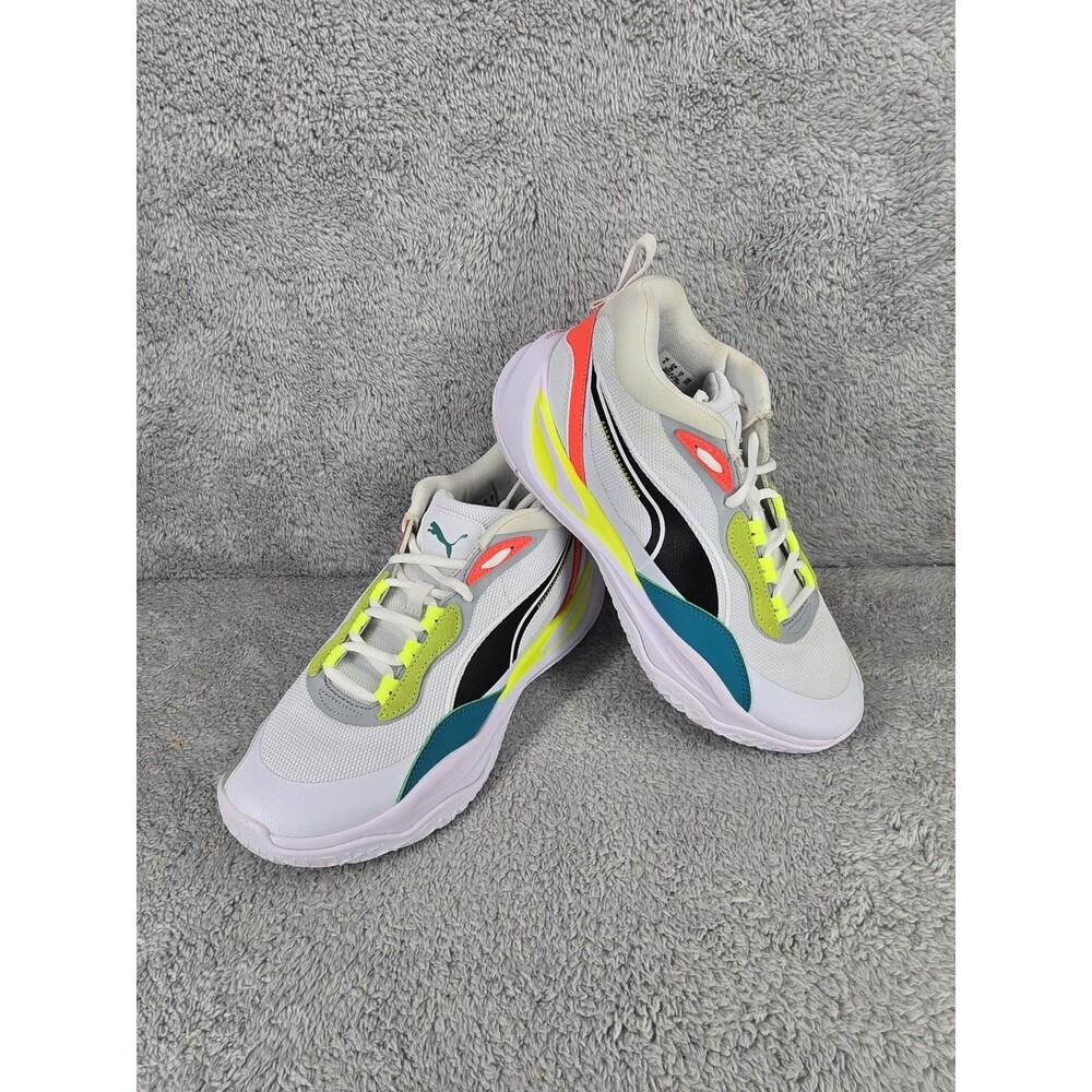 ​Puma Court Shatter ProFoam Men's Size 7 White Basketball Shoes Women 8.5